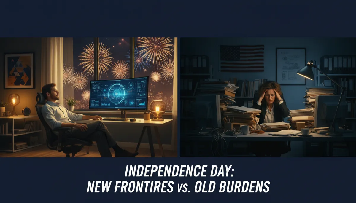 Two July 4ths: One Business Owner Has AI, One Doesn't — Here's How Each Day Ends