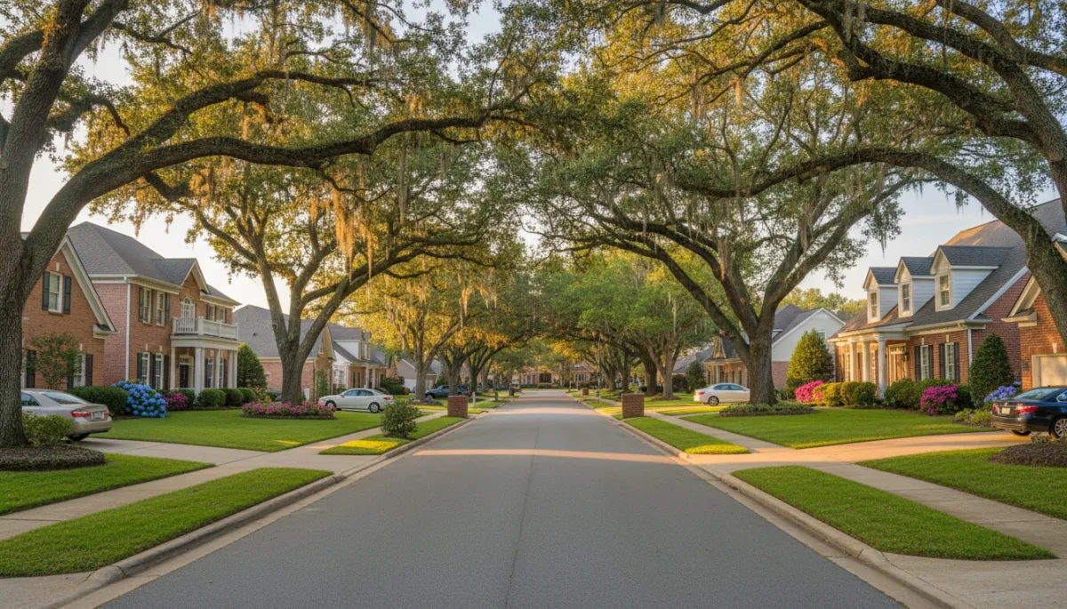Beautiful suburban neighborhood street in Hoover Alabama - Foreclosure Guide by Benny Roberts