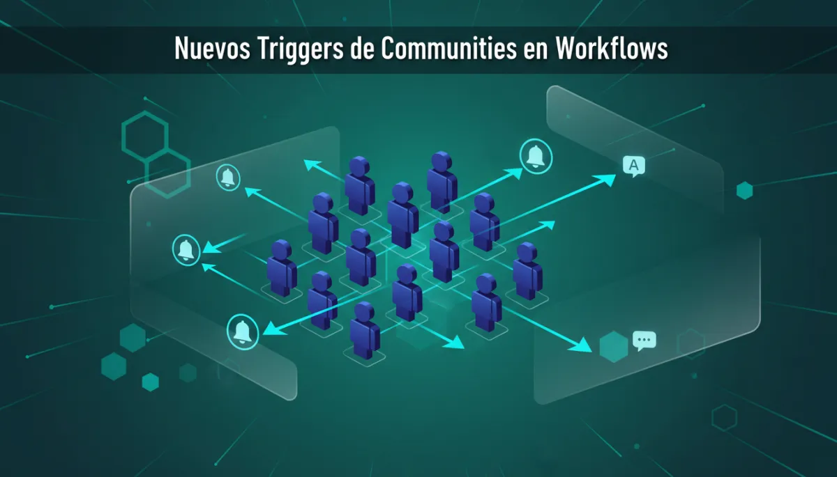 Nuevos Triggers de Communities en Workflows: Automatiza tu Comunidad