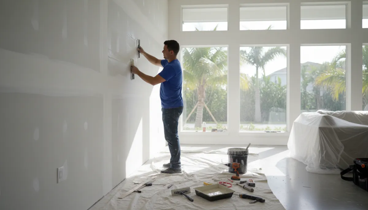 Drywall Repair in Sarasota, FL: A Complete Homeowner's Guide