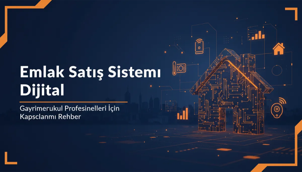 Dijital emlak satış sürecinde talep, görüşme, randevu ve takip