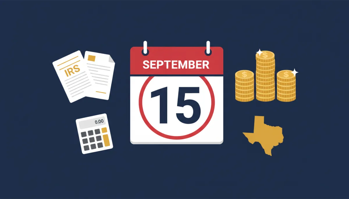 Quarterly Estimated Taxes for Self-Employed Texans: What Fort Worth Freelancers Need to Know Before September 15