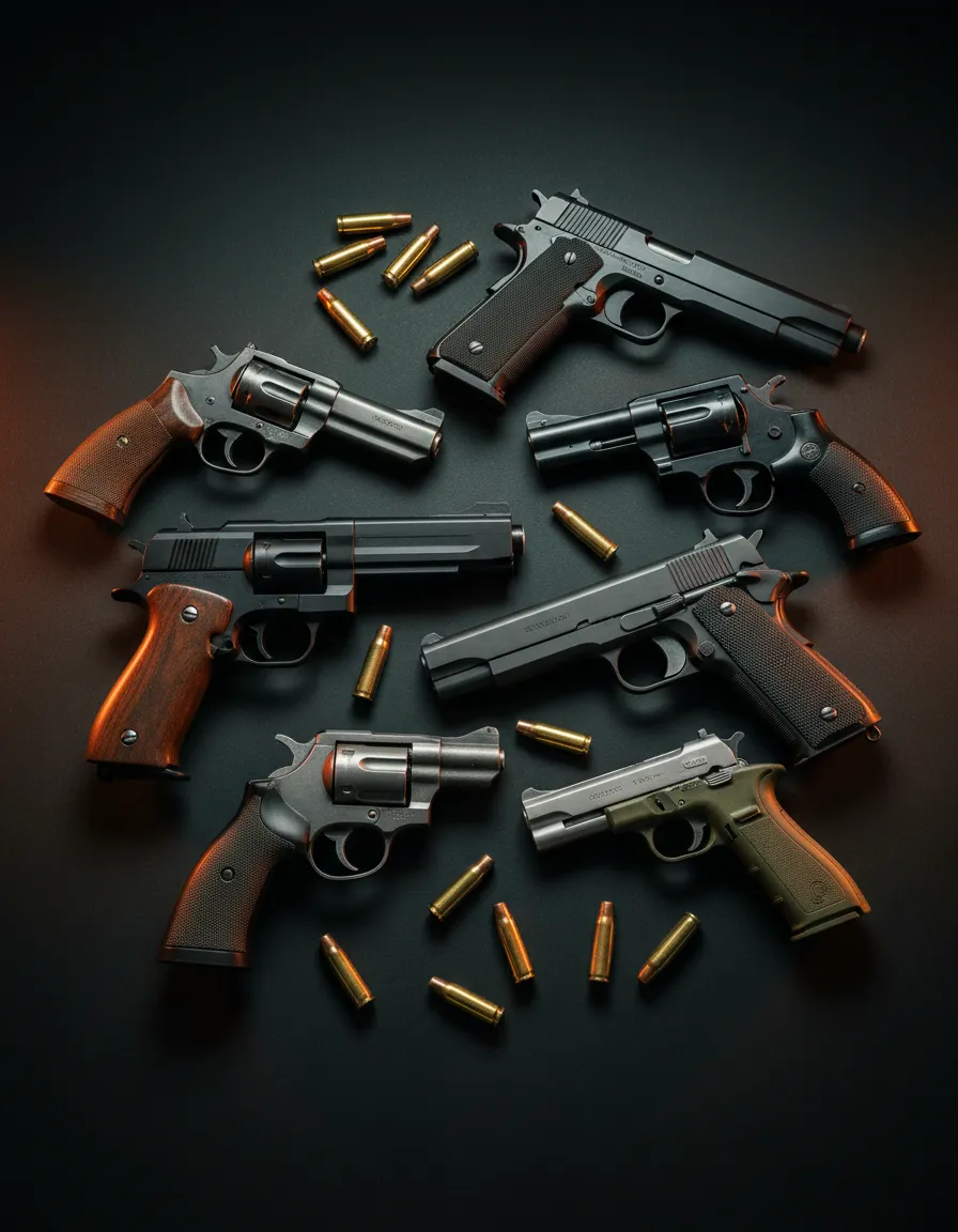 Handguns inventory