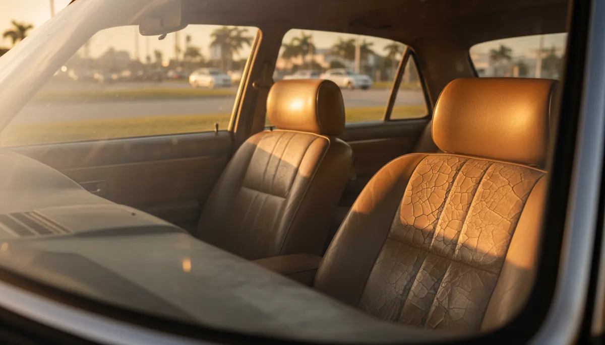 How Miami's Sun Is Silently Destroying Your Car Interior — and the One Fix That Works for Years