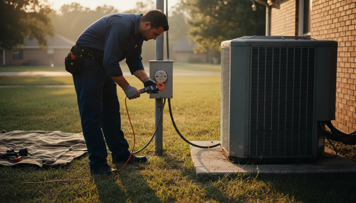 Why Do My Lights Flicker When the AC Turns On? A North Mississippi Electrician Explains