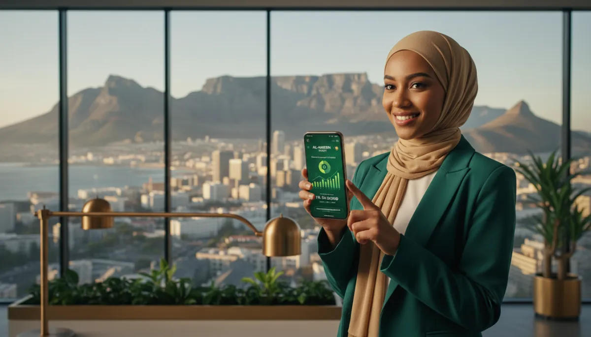 Halal Investment Apps in South Africa: A Muslim Investor's Guide — MuslimFin article cover