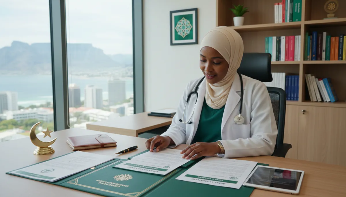 Islamic Finance for Doctors and Medical Professionals in South Africa — MuslimFin article cover