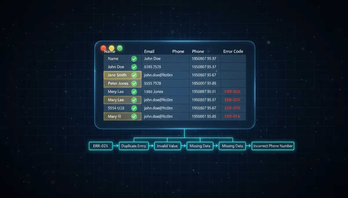 Your contact import failed. Here's what the error codes actually mean.
