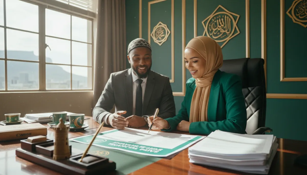5 Tests for Choosing a Shariah-Compliant Financial Adviser in South Africa — MuslimFin article cover