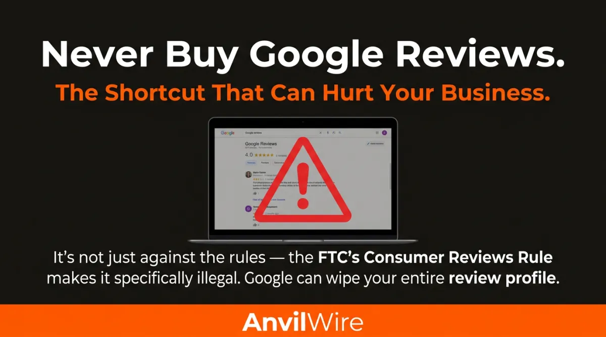 Never Buy Google Reviews: The Shortcut That Can Hurt Your Business