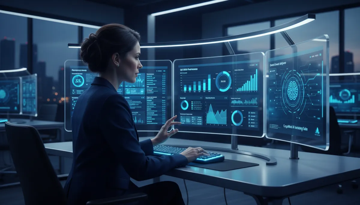 Digital marketing strategies dashboard showing analytics and campaign performance in 2026