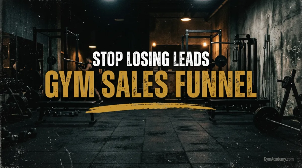 The Gym Sales Funnel: Stop Losing Leads Before They Ever Walk In