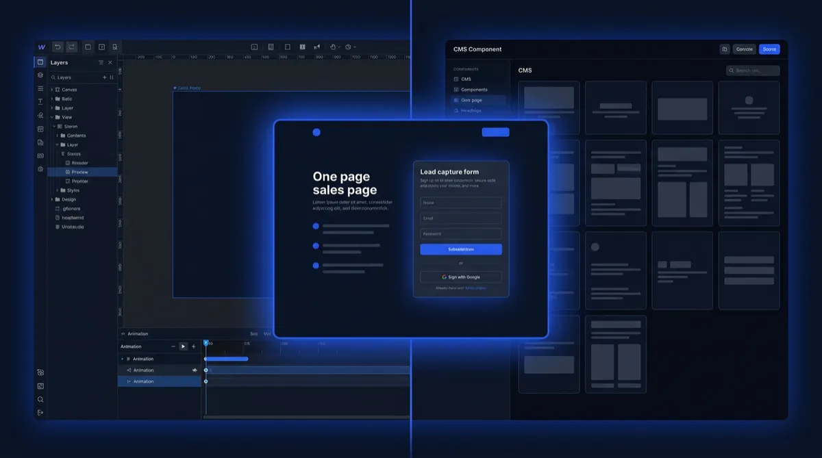 Webflow vs Framer for startups 2026 — which builder gets your sales page live faster