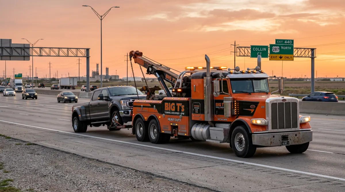 Heavy-Duty Towing in DFW: What Truck, SUV, and Commercial Vehicle Owners Need to Know