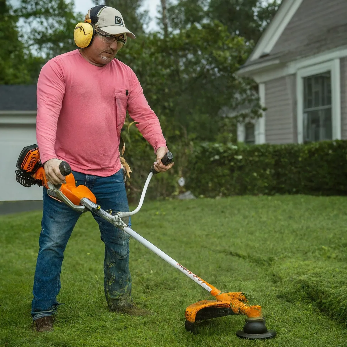 Residential edging & weed eating