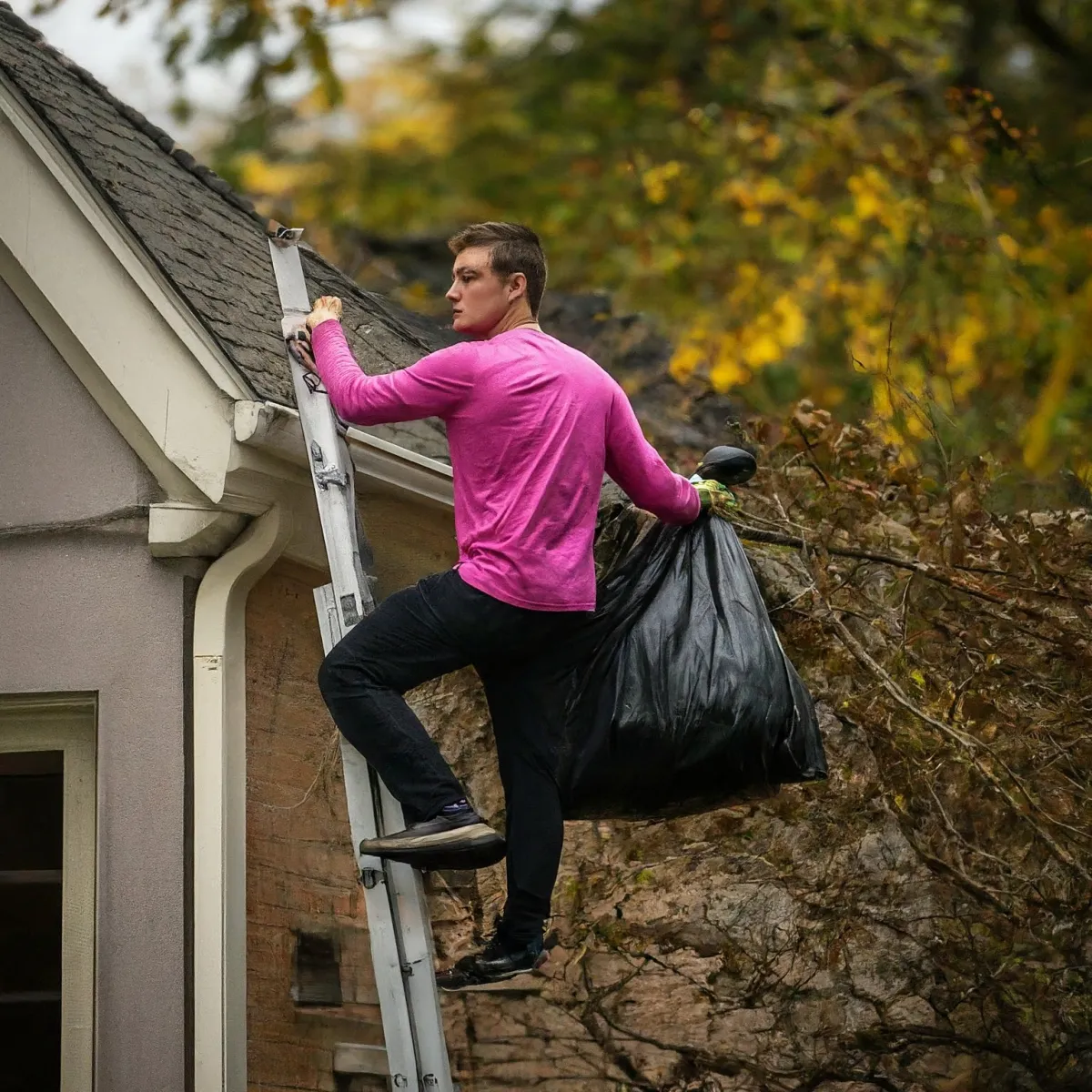 Residential Gutter Cleaning