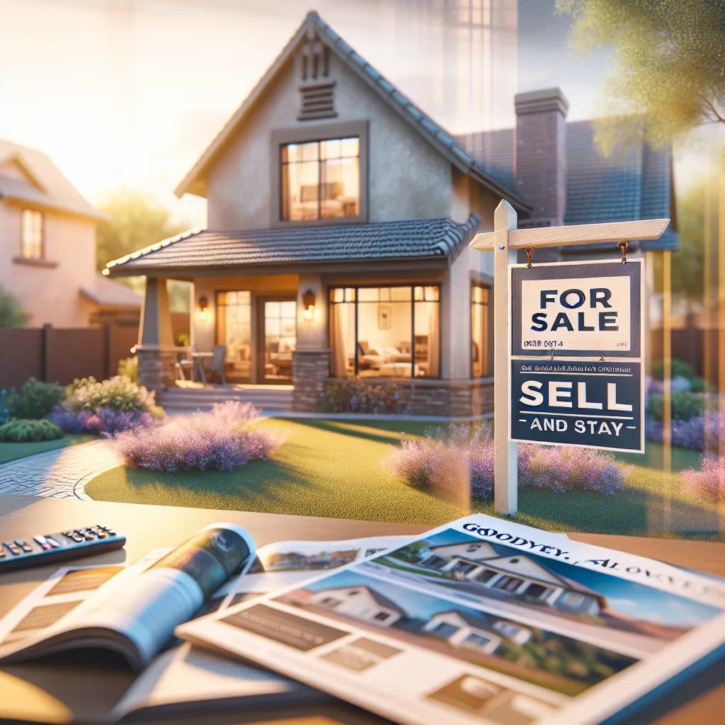 How the 'Sell and Stay' Option Keeps You in Your Home Until You're Ready to Move