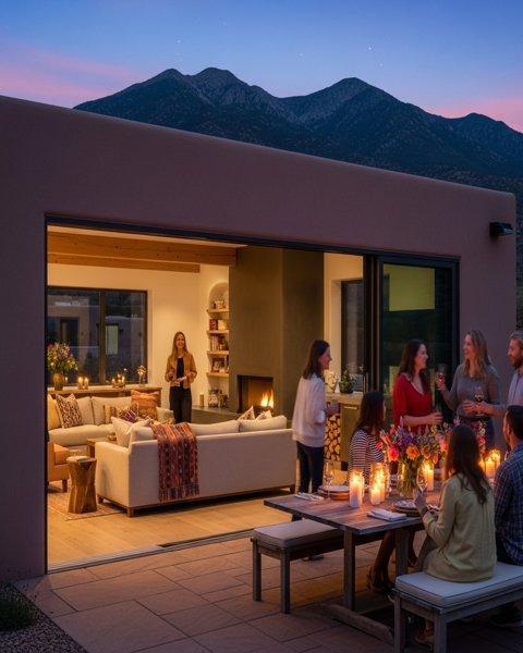 Step into a Santa Fe home where boundaries blur and life flows seamlessly from inside out 🌵. Today’s buyers want more than square footage, they’re seeking relaxed sophistication that lets indoor and outdoor spaces connect effortlessly. In a market where buyers are choosier and listings last longer, homes with patios that echo the warmth of the living room, shaded portals perfect for afternoon gatherings, and open layouts that catch every breeze rise to the top 🌞.