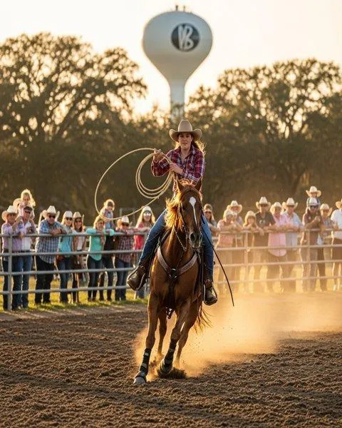 Where else in South Florida can you see horses clip-clopping along shaded trails, old ranches tucked behind the bustle, and a rodeo ring anchoring the heart of town? 🐎 Davie stands out for its living cowboy and equestrian culture, rooted in early settlers’ vision and kept alive through preserved ranches, Western architecture, and the steady rhythm of community rodeos.