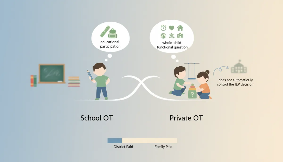 School vs. Private OT Evaluations: Key Differences