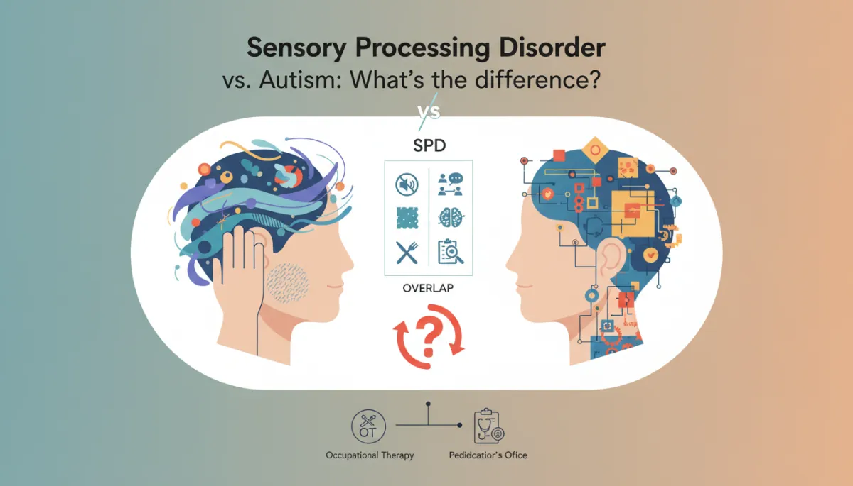 Sensory Processing vs Autism: Key Differences