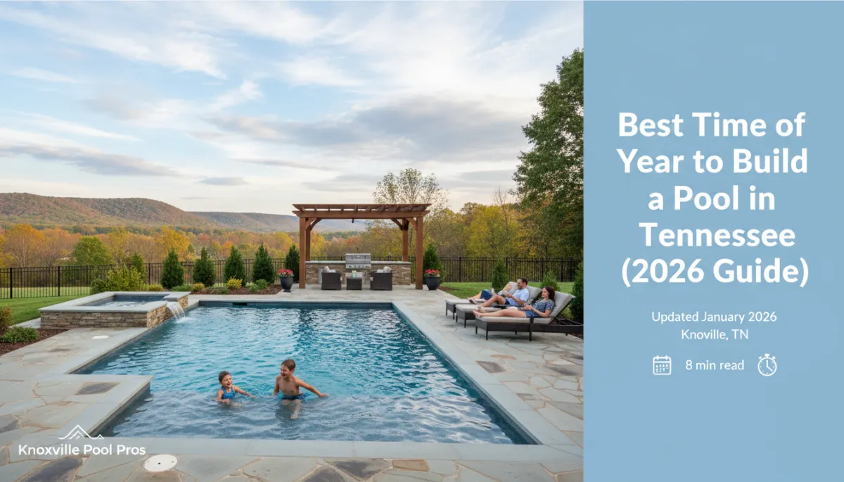 Best Time to Build a Pool in Tennessee 2026