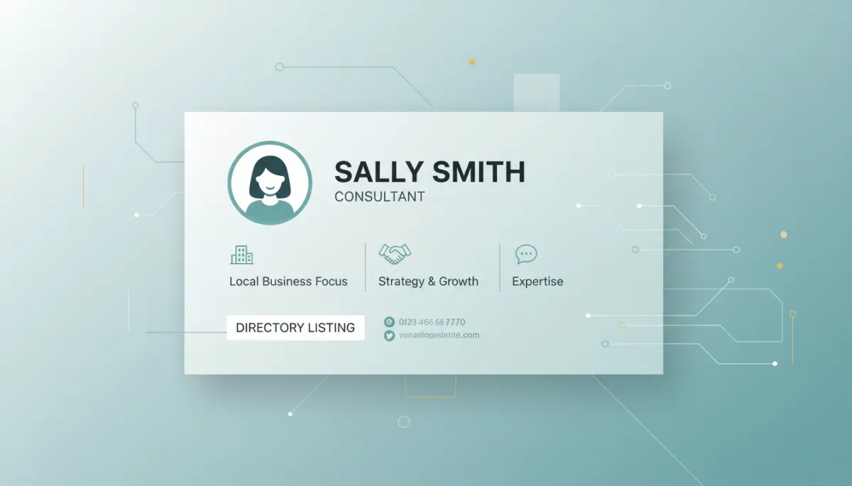 Sally Smith: Expert Local Business Consultant