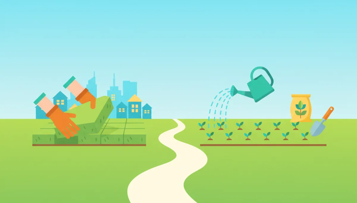 Sod vs Seed: Best Choice for Nashville Lawns