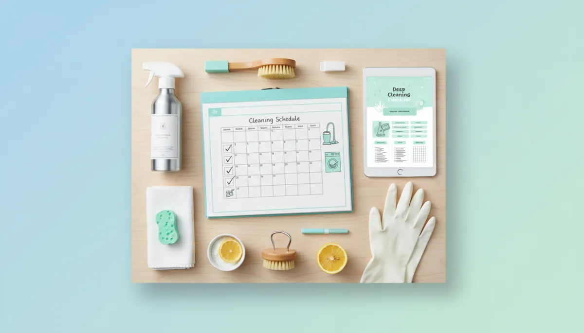 Optimal Home Cleaning Schedule: Tips & Timelines