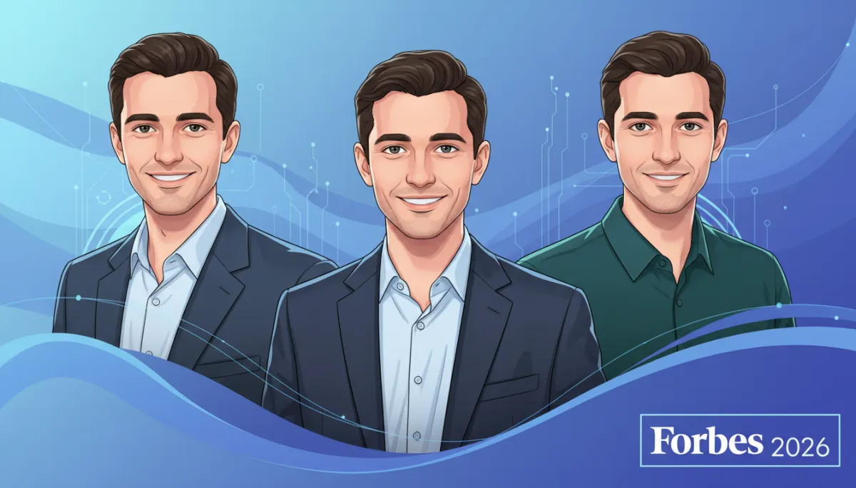 Mistral AI founders Guillaume Lample Timothee Lacroix Arthur Mensch — Forbes 2026