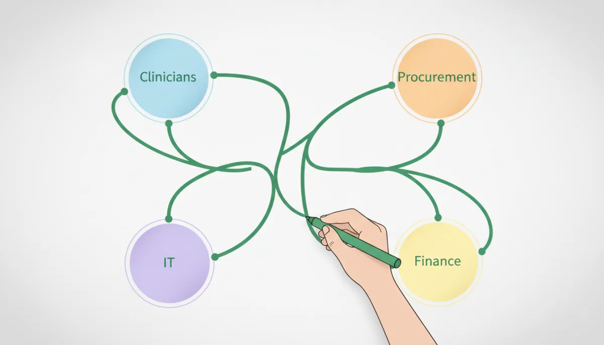 how to sell biotech — mapping hospital decision makers