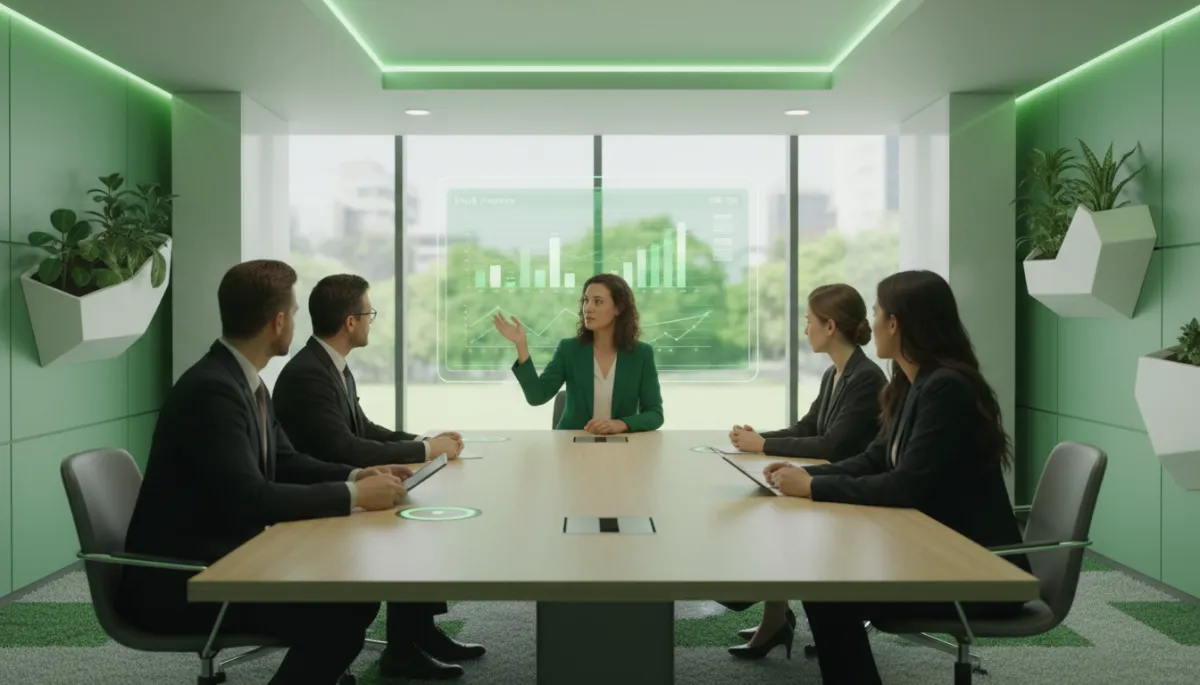 Startup team discussing a soft-close sales strategy together