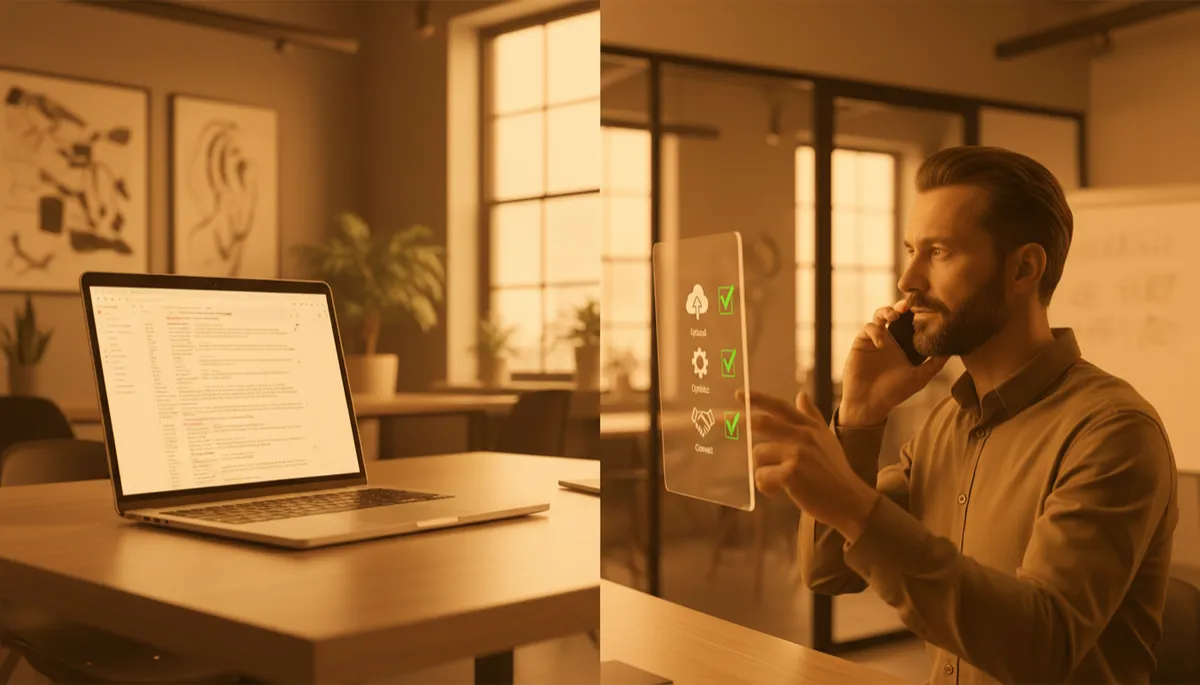 follow up call script startup founders — email vs phone follow-up comparison