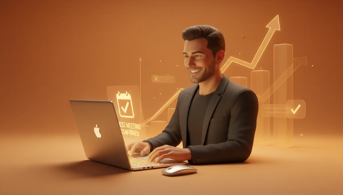 how to follow up after a sales meeting — startup founder confirms next step after personalised follow-up