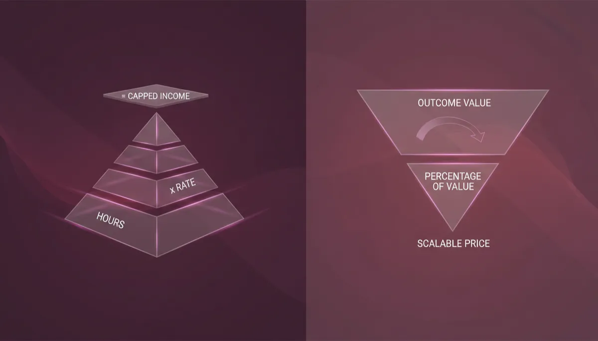 how to price high ticket services — hourly vs value-based pricing comparison