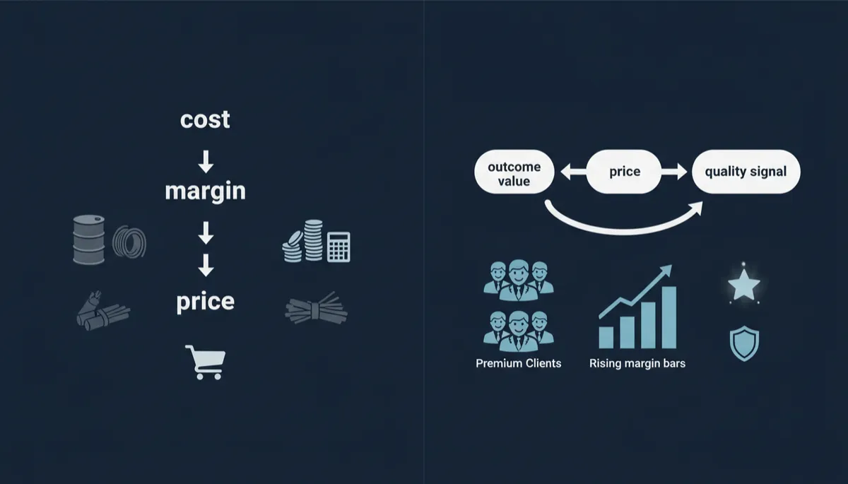 startup pricing strategy for founders — value-based vs cost-plus pricing comparison for startup founders