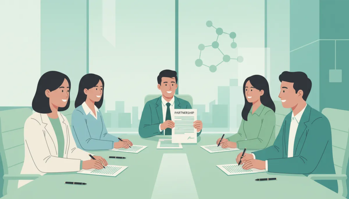 how to build credibility as a biotech startup — biotech startup closes institutional partnership before clinical data