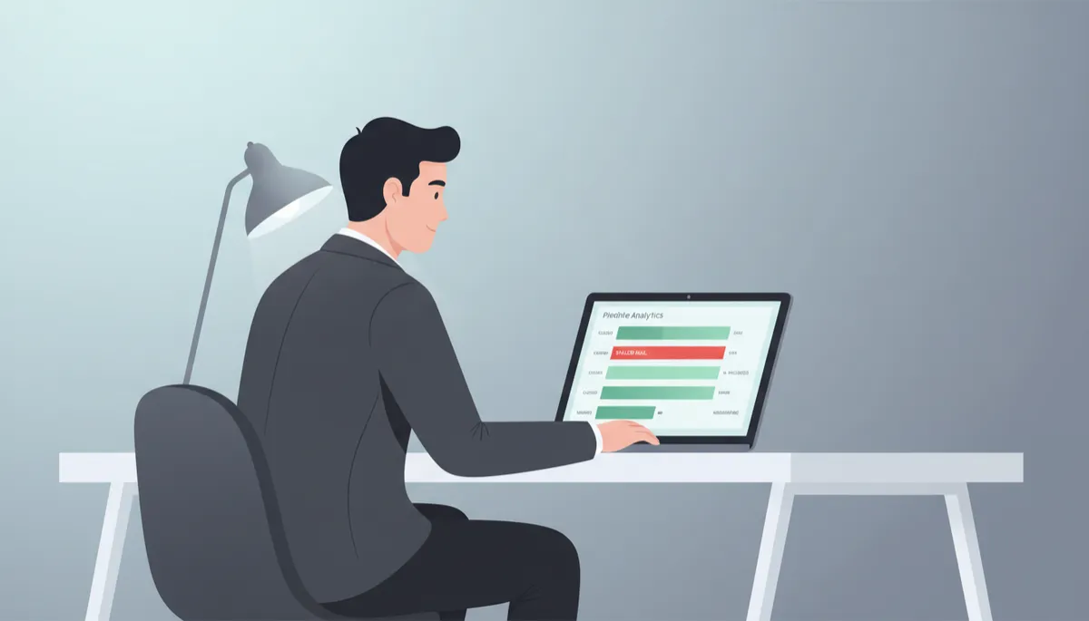 data-driven sales tools — founder reading pipeline data