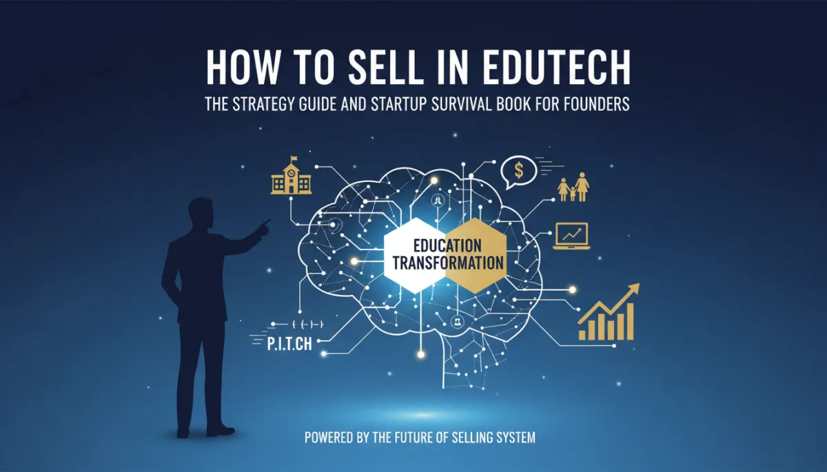 EdTech sales strategy for startup founders