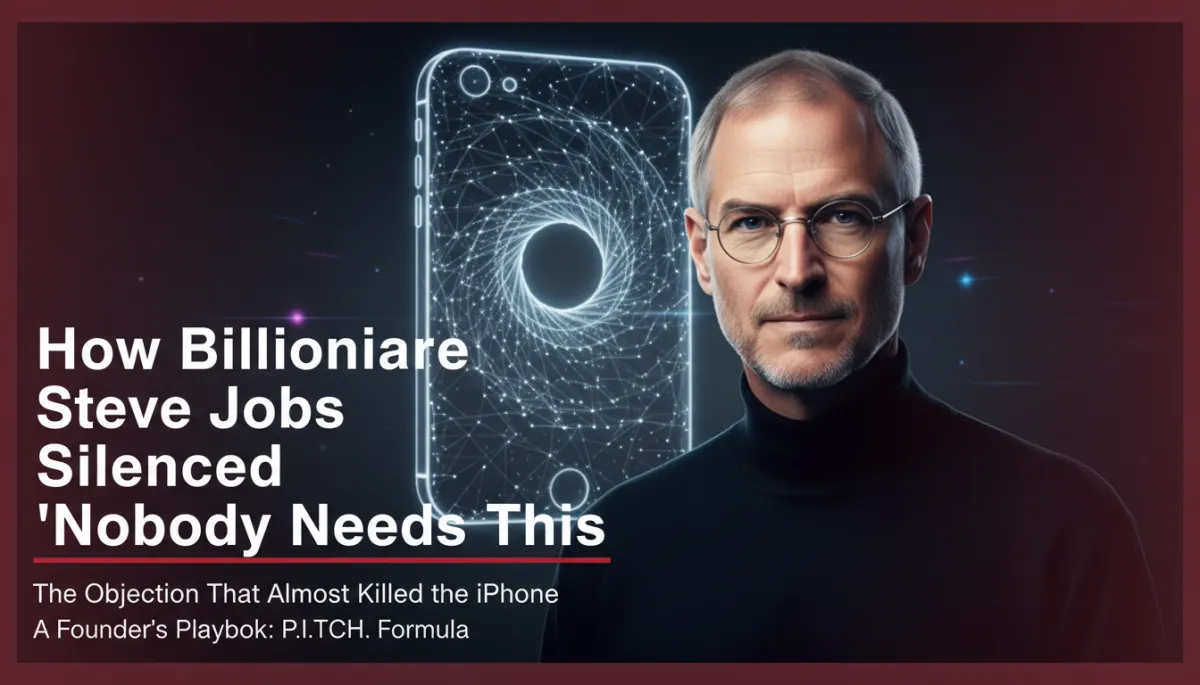 How Billionaire Steve Jobs Silenced “Nobody Needs This” — the Objection That Almost Killed the iPhone
