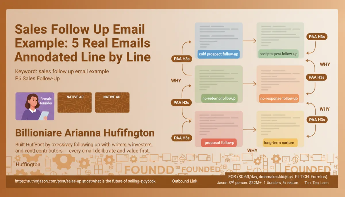 Sales follow up email example 5 real annotated emails for startup founders