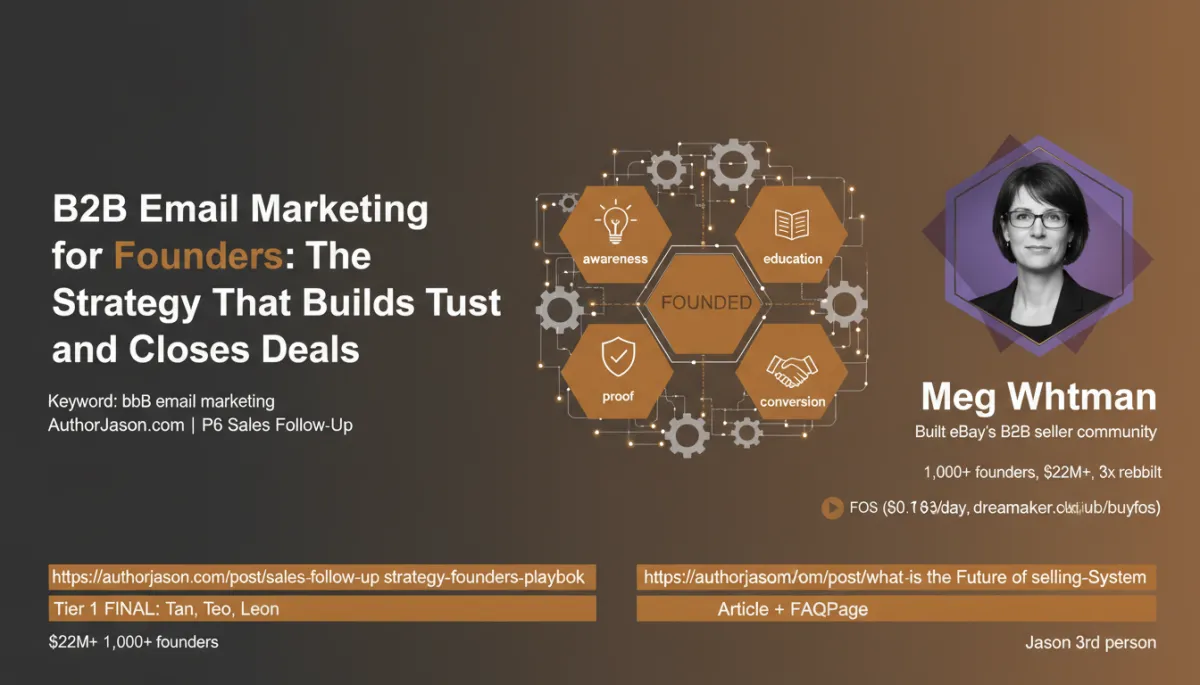 B2B email marketing strategy for startup founders