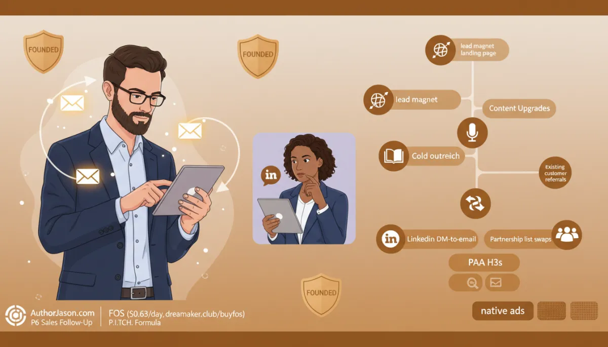 How to collect emails as a startup founder 7 sources that build a real list