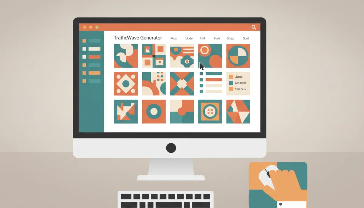 Professional content creator scheduling multiple Pinterest pins using an automation tool