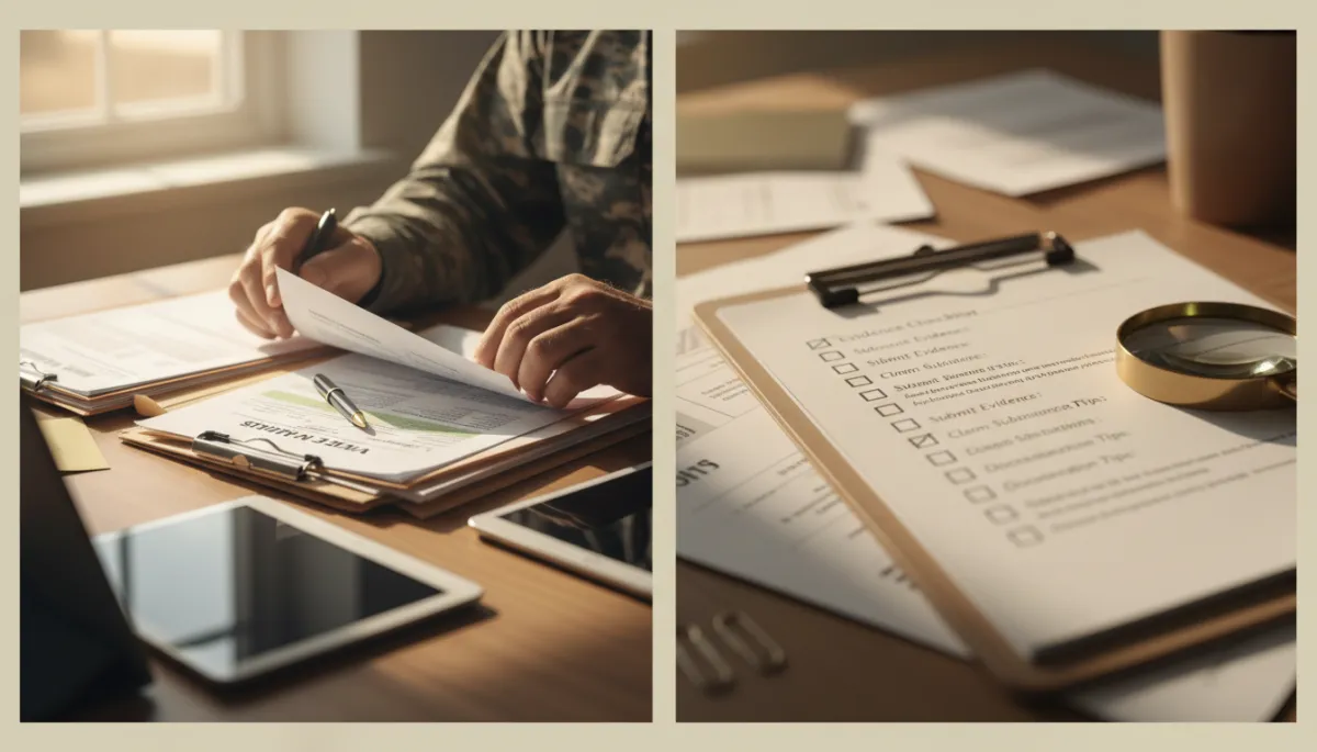 VA Claim Evidence Checklist for Veteran Benefits