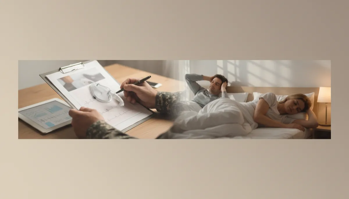 Veteran reviewing VA disability claim for Sleep Apnea