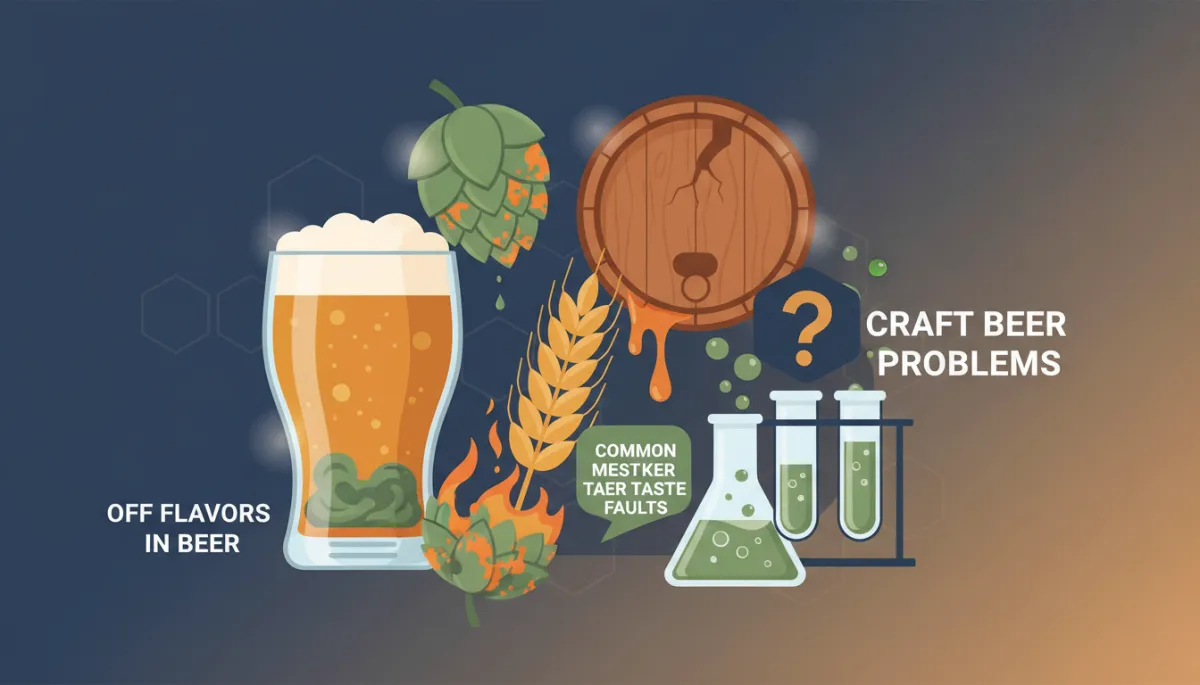 Common Craft Beer Off-Flavours Explained