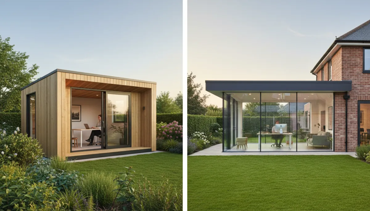 Garden Office vs Home Extension: Best Remote Workspace