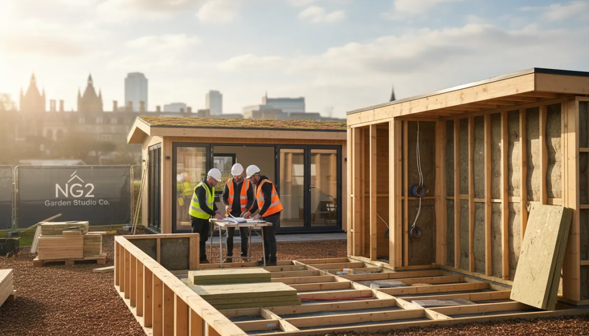 Garden Room Building Regulations in Nottingham