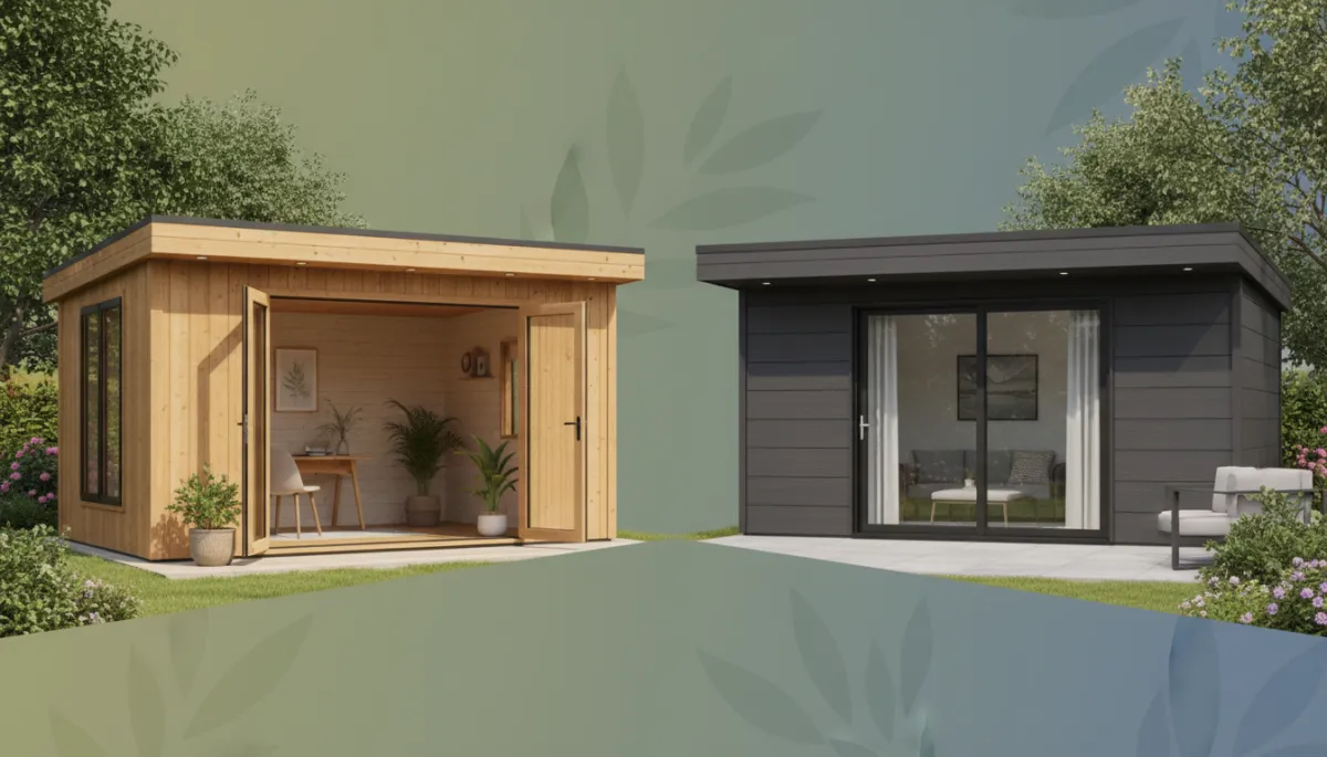 Timber vs Composite: Best Garden Room Choice
